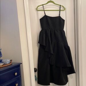 Kate Spade by Target Black Ruffle Dress